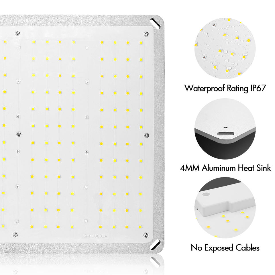 Factory Wholesale Custom Led Grow Light 200w High Quality Replacement Hps Waterproof Greenhouse Houseplants Aluminum Grow Light